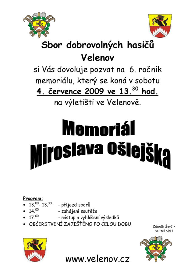 pozvánka